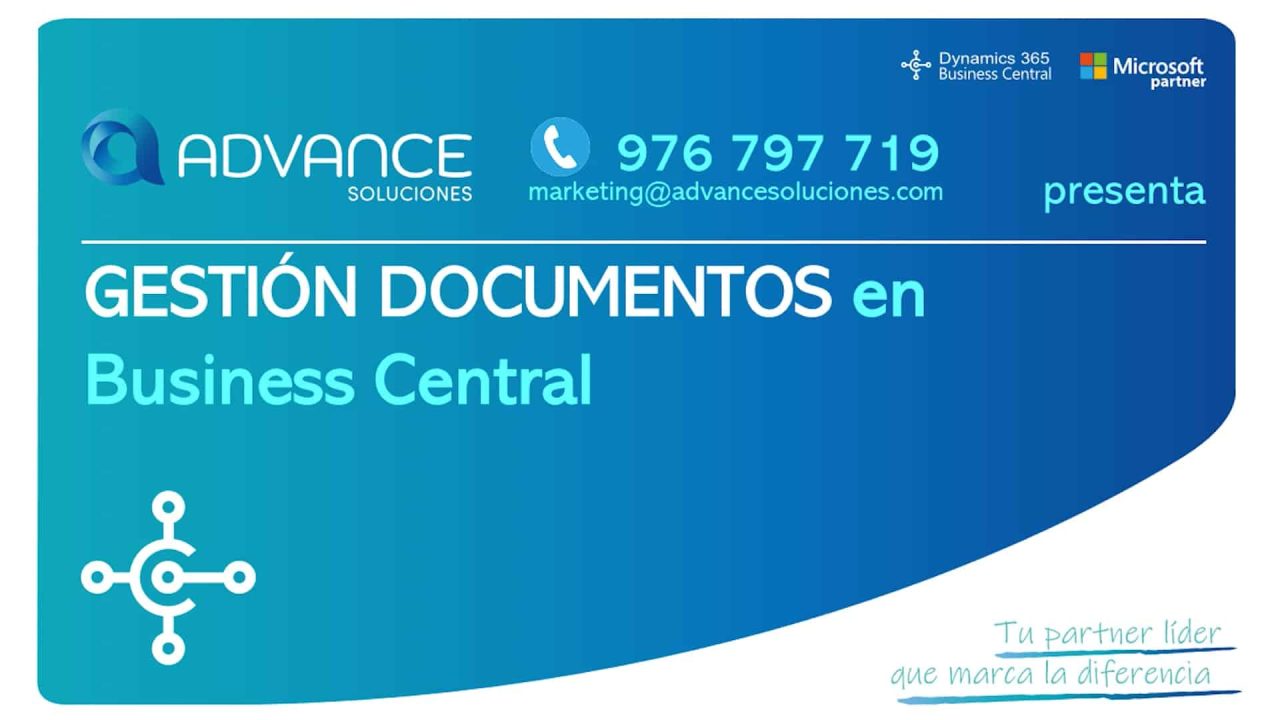 Gestión de documentos en Business Central