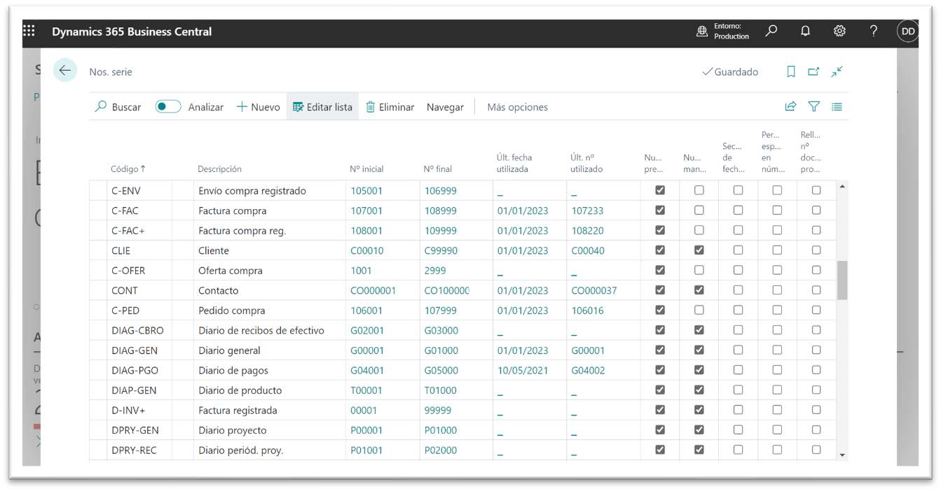 TAREAS PREVIAS AL CAMBIO DE EJERCICIO MICROSOFT DYNAMICS 365
